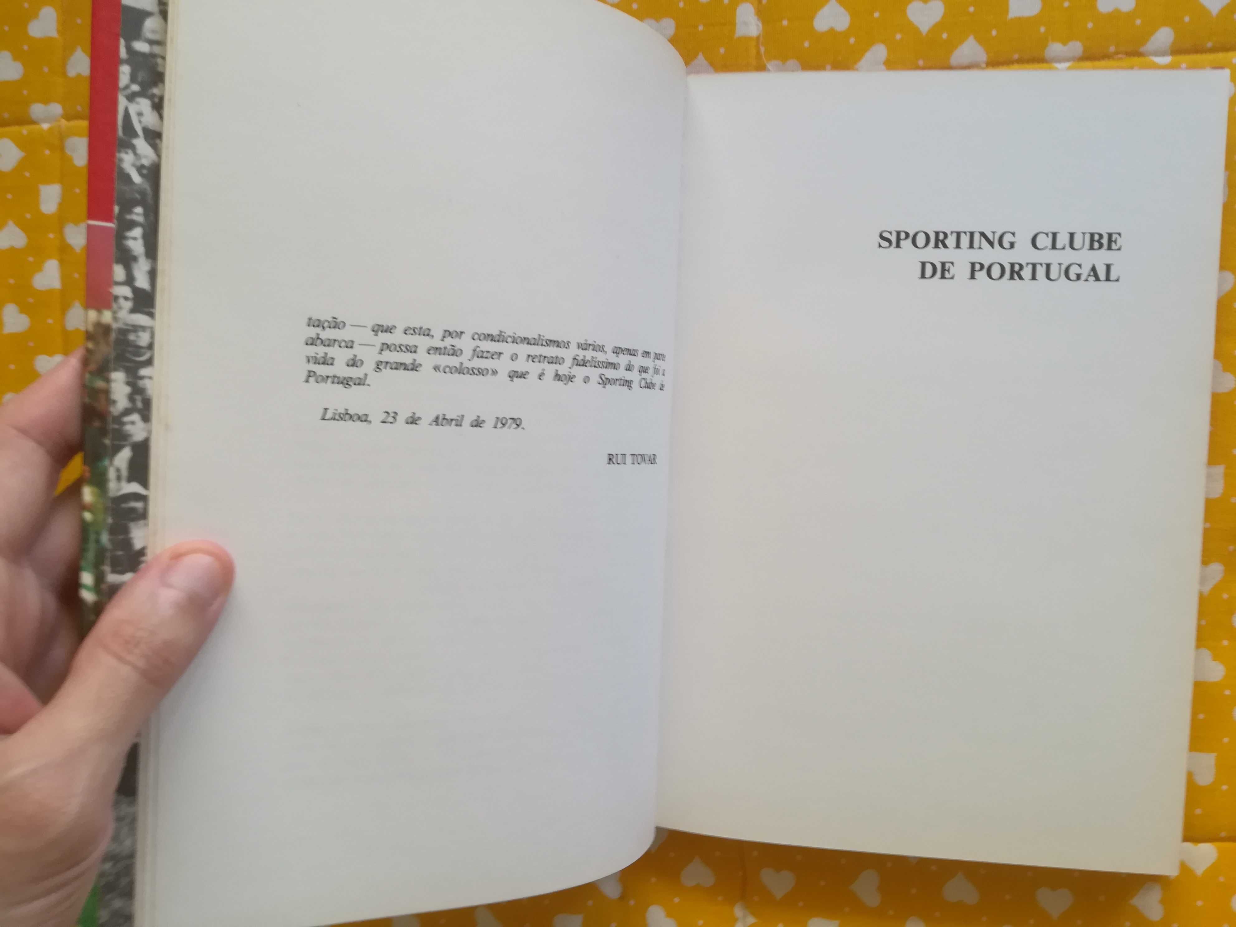 Livro antigo grandes equipas portuguesas de futebol Sporting