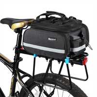 Сумка на багажник West Biking 25L велосипедна розкладна сумка-штани