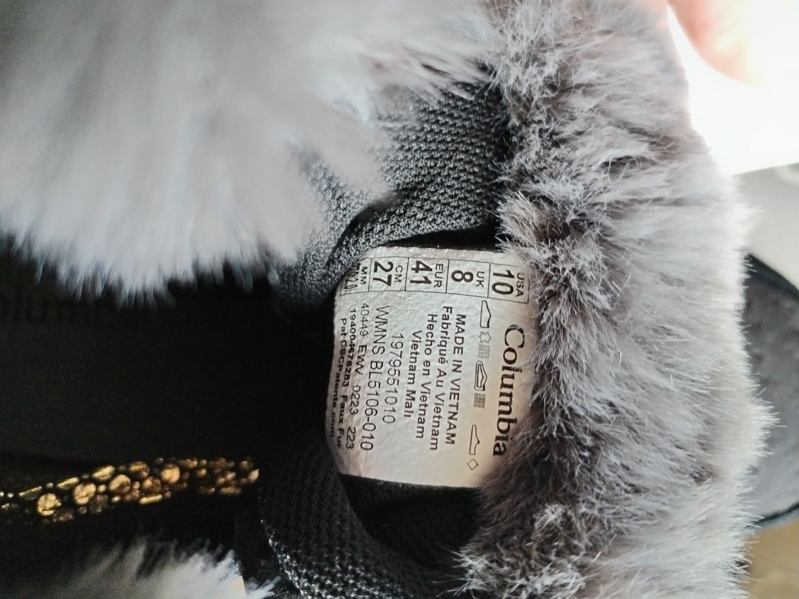 Columbia kozaki damskie Slopeside Peak Luxe r. 41 nowe oryginał okazja