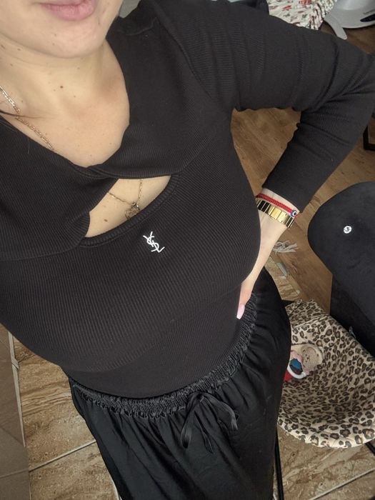 Piekna bluzka YSL prazek M L