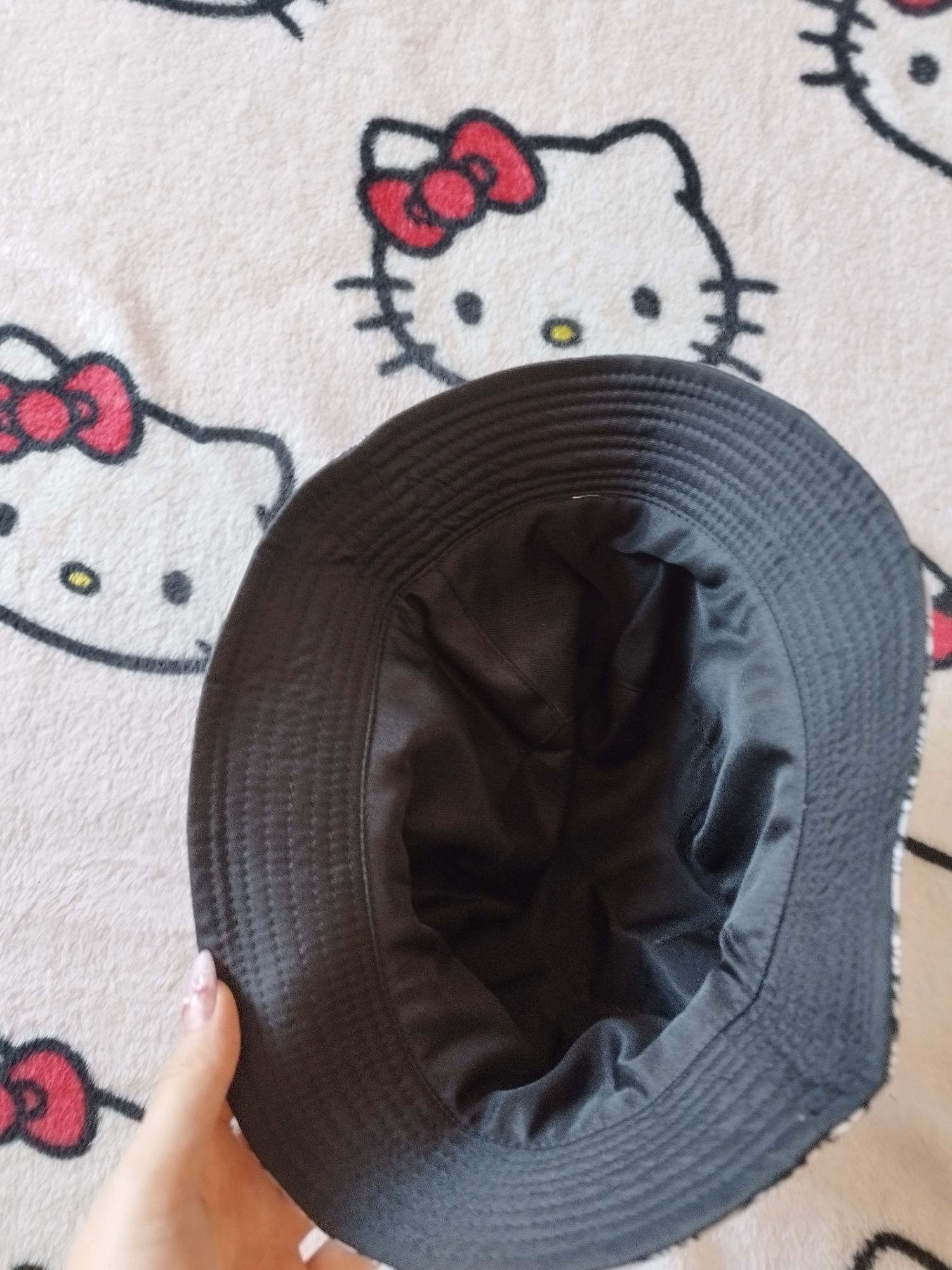 Bucket hat szary
