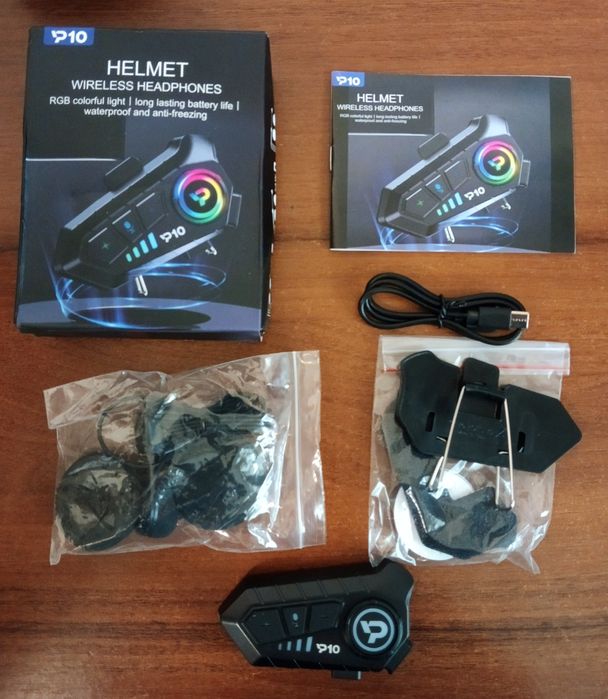 Гарнитура для мото шлема. Motorcycle Helmet Bluetooth Headset.