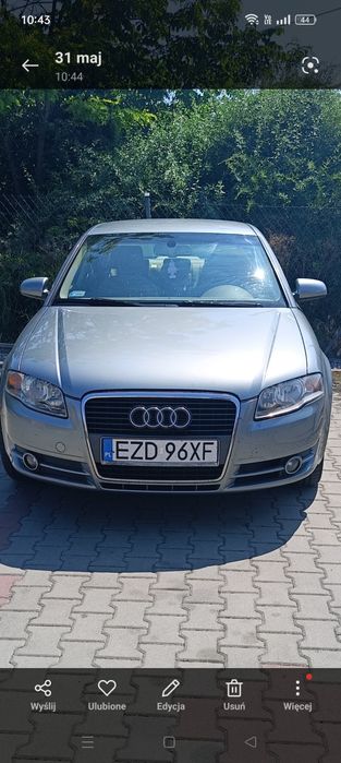 Audi A4B7 1.9TDI. SKÓRA