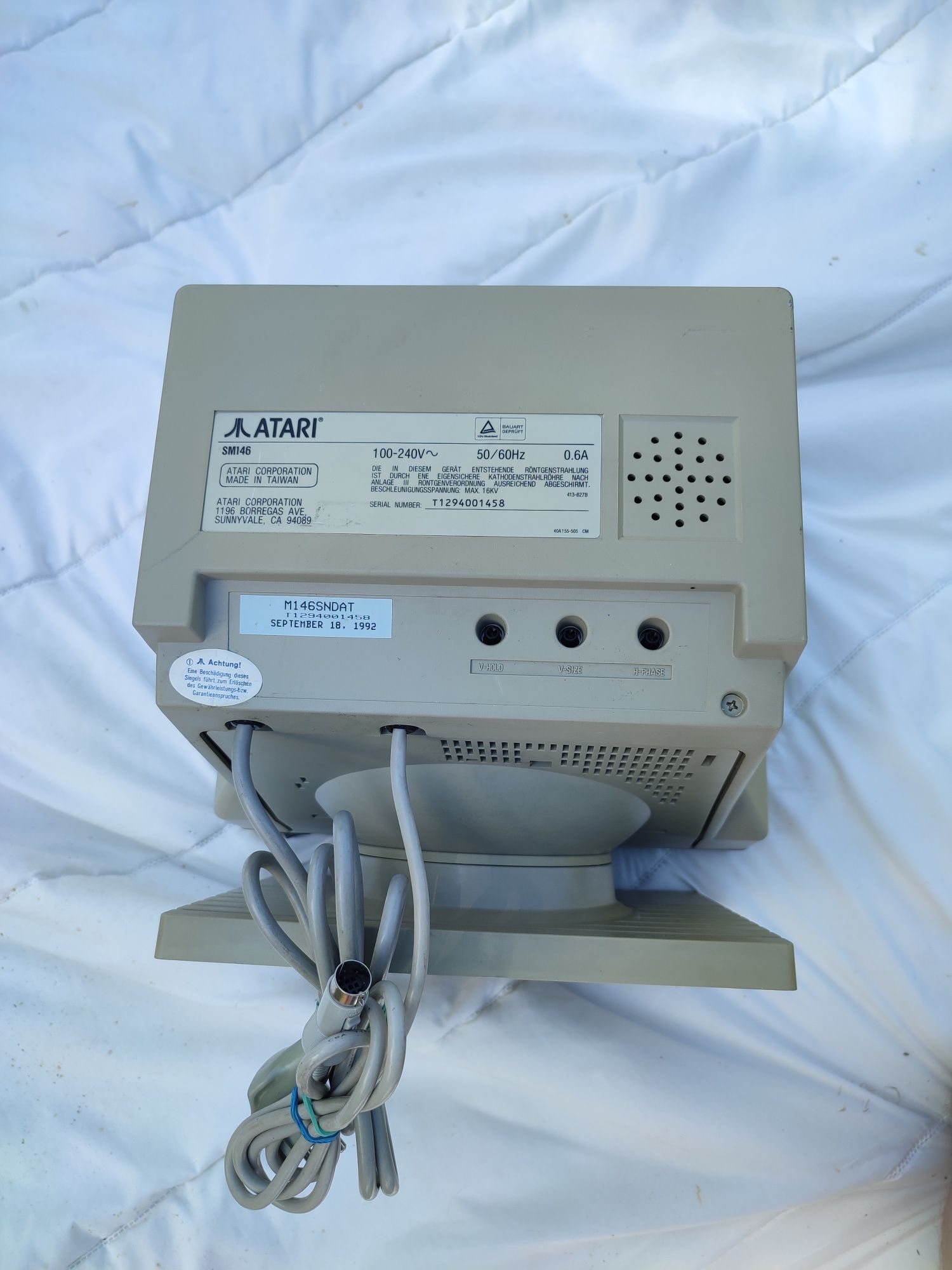 Monitor Atari SM146