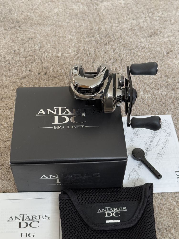 Shimano 21 Antares DC HG Топова кастингова риболовна котушка. Нова!