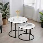 Okrągły Stolik Kawowy Ikea 2w1 Ława Loftowa Meble Do Salonu Loft Nowe