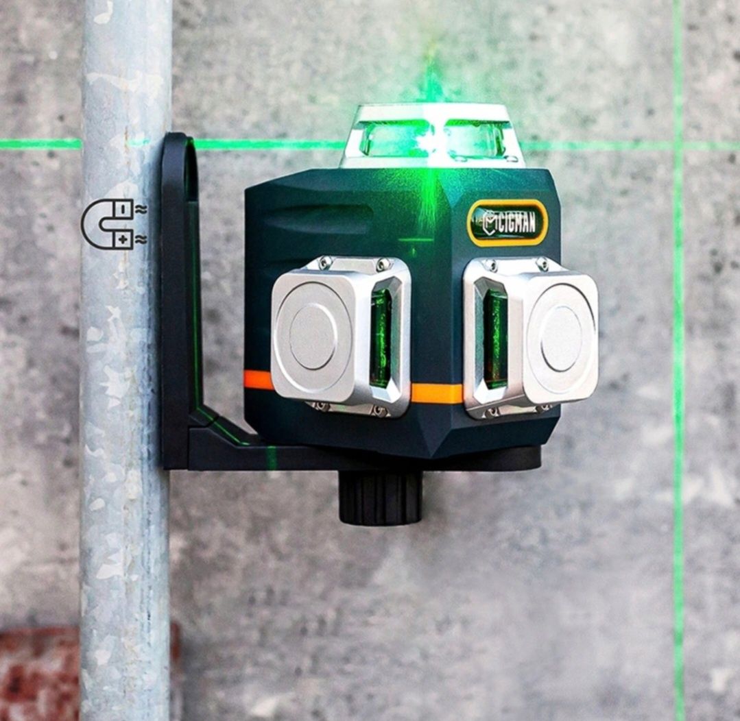Samopoziomująca poziomica laserowa CIGMAN CM-701 3x360°