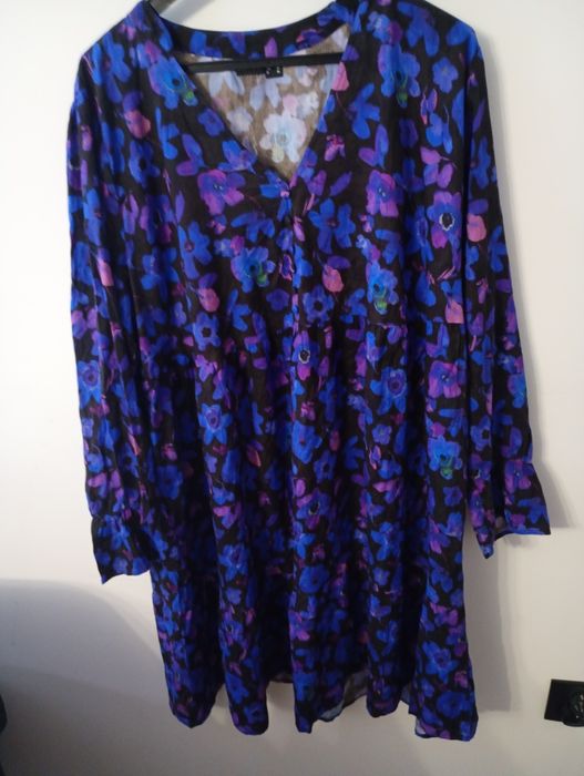 Sukienka damska 52 długi rękaw