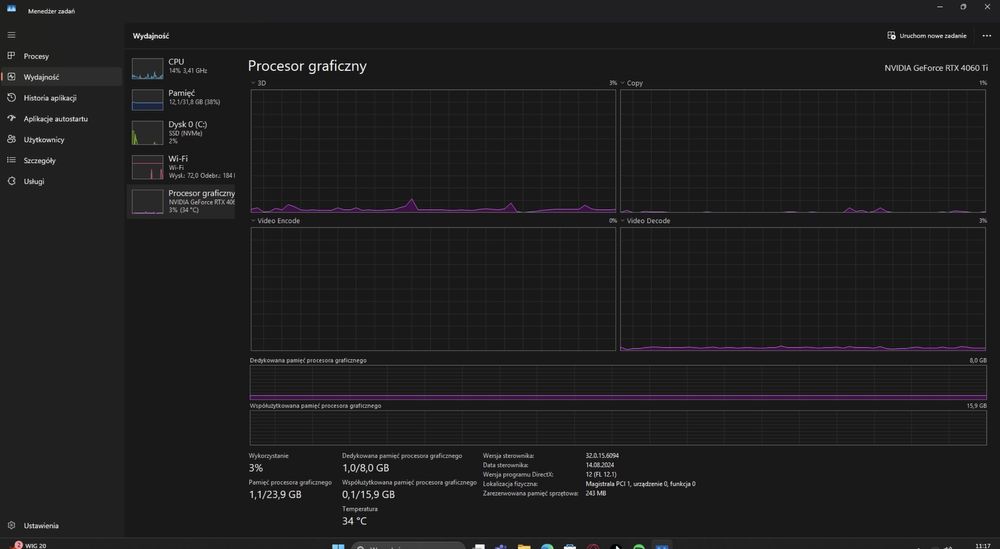 Komputer gamingowy i5-13400F / RTX 4060 Ti /32 GB RAM / 2TB / Chieftec