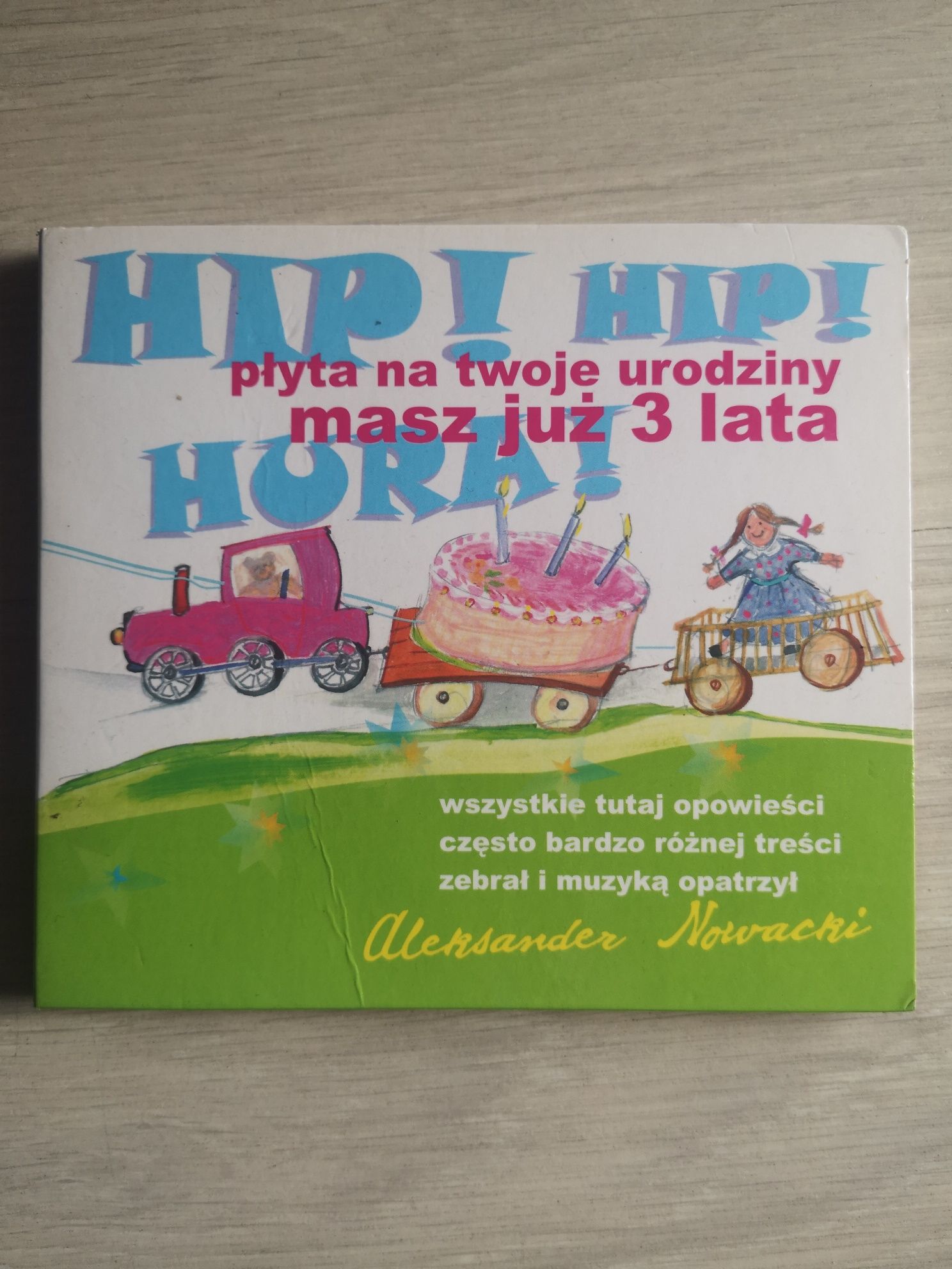 Płyta CD na 3 urodziny