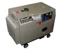 Gerador Monofásico 5 kVA Insonorizado Diesel c/ Quadro ATS