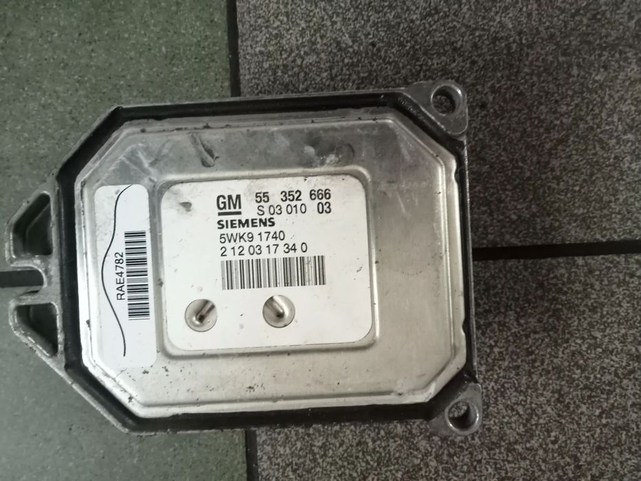 komputer sterownik silnika vectra c 1.8 16v 55352666
