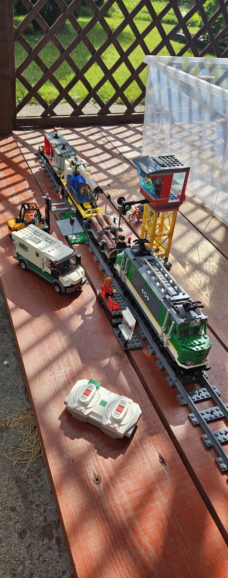 Lego city 60051 i 60198 plus tory pociąg ciuchcia