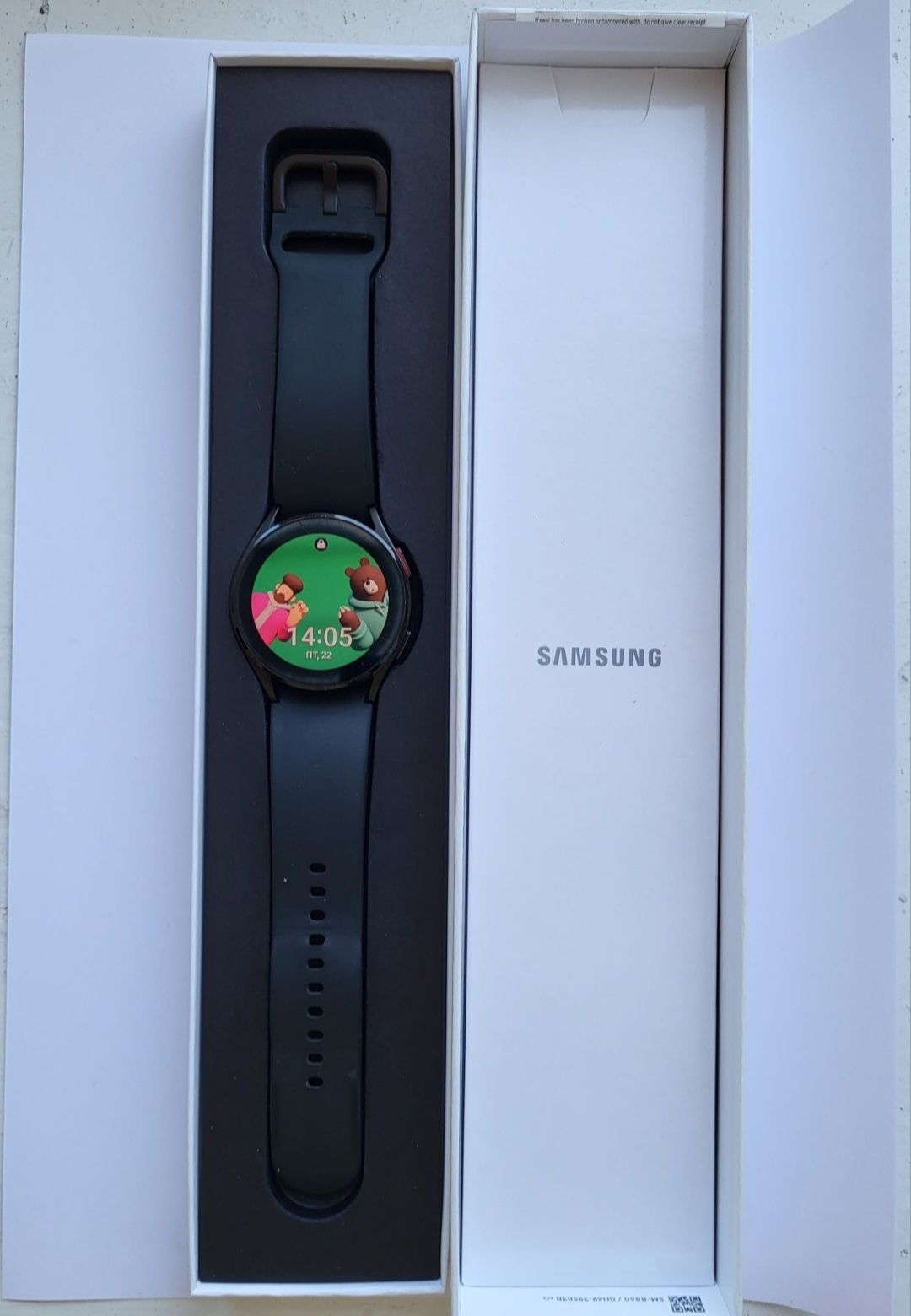 Смарт-годинник Samsung Galaxy Watch 4 40mm (SM-R860NZKASEK) Black