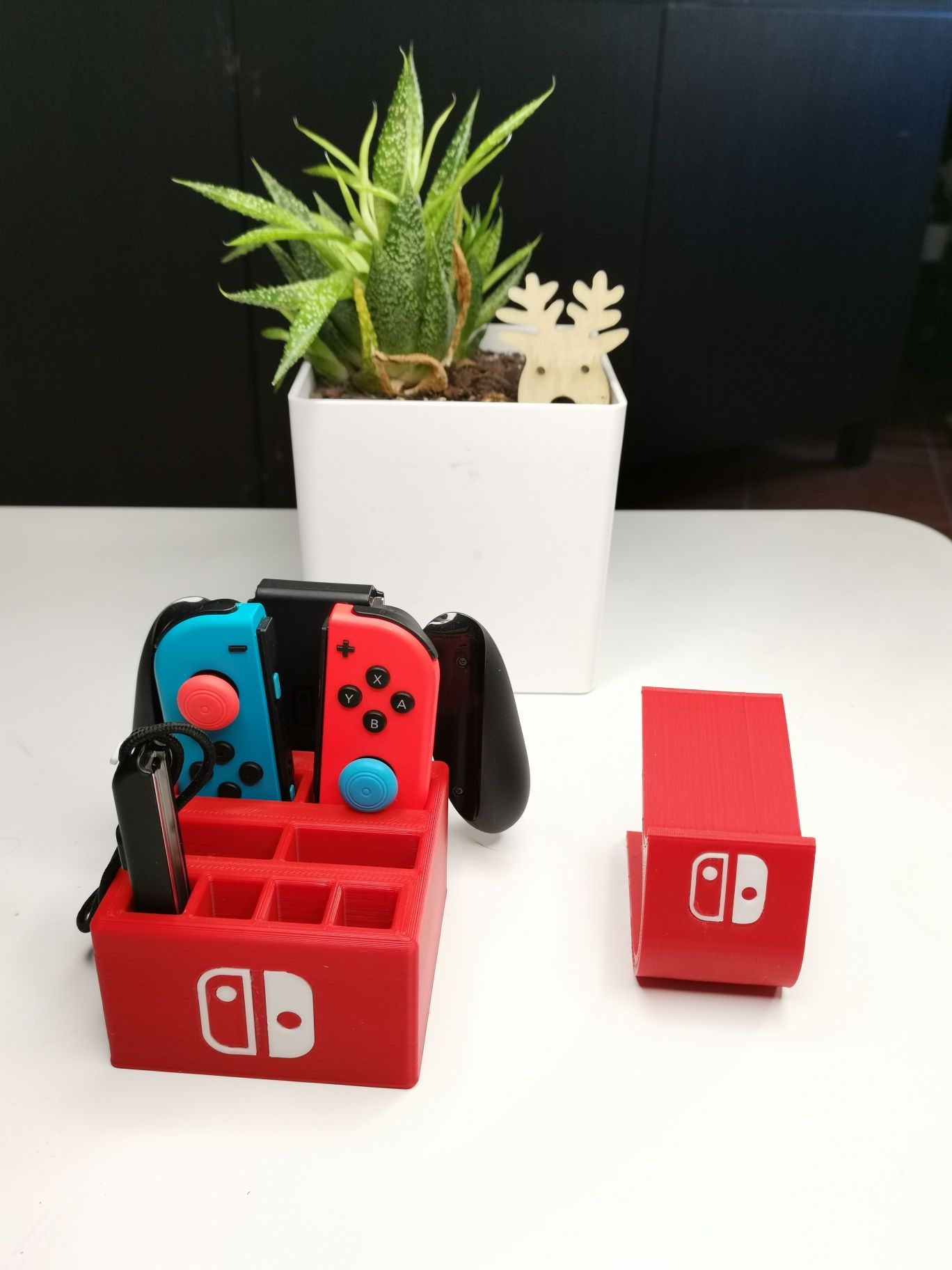 Suporte switch  joycons e comando