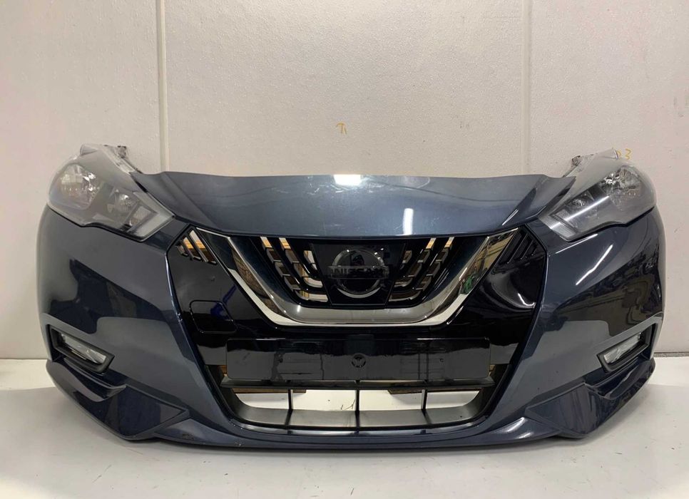 Бампер передній Nissan Micra K14 Мікра та інші Нісан шрот запчастини