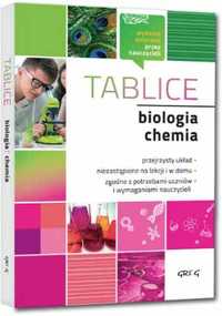 Tablice: biologia + chemia greg - Agnieszka Jakubowska, Joanna Fuerst