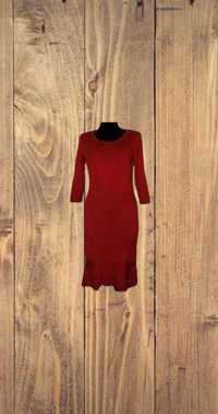 Orsay dopasowana ciepła sukienka włóczka akryl rozmiar 36/S | 129G