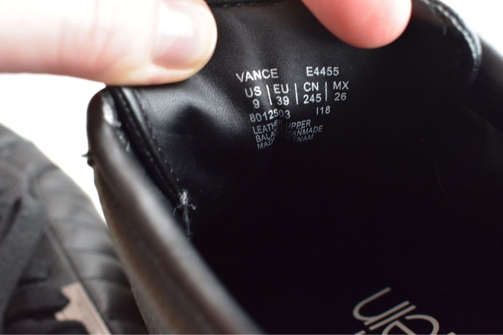 Sneakersy Calvin Klein Vance E4455 Czarny