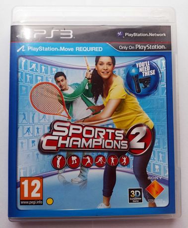 SPORTS CHAMPIONS 2 Move ps3 PlayStation 3