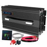 Inversor 12V/24V/220V Onda Pura 2500/5000W Novo p/ Carro, Autocaravana