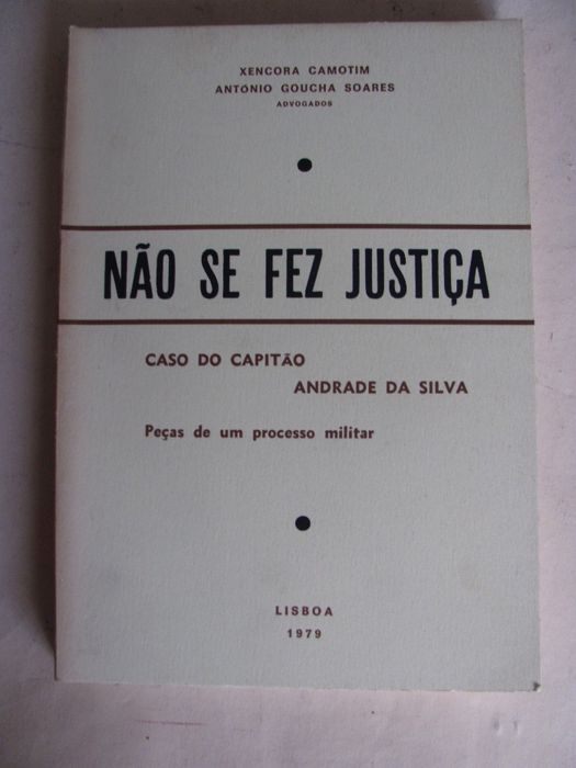 RARO - Não se fez justiça de António Goucha Soares