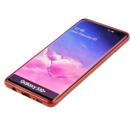 Etui Mercury Jelly Goospery do Samsung S10 - Czerwony!