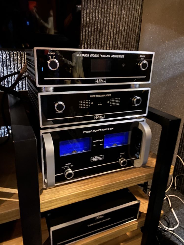 Zestaw High-End końcówka mocy, preamp, dac DSD