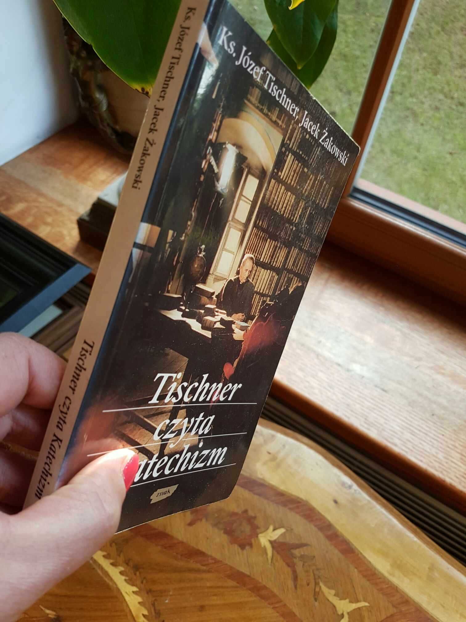 książka TISCHNER CZYTA KATECHIZM Ks Józef Tischner Jacek Żakowski 1997