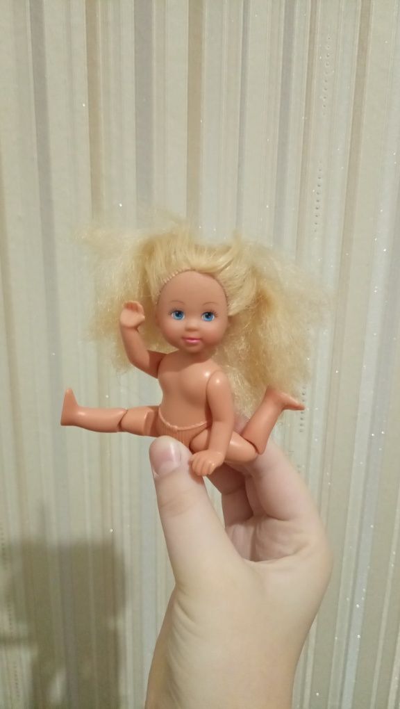 Оригінальна кукла, сімба,маленька,шарнірна, подарунок іграшки