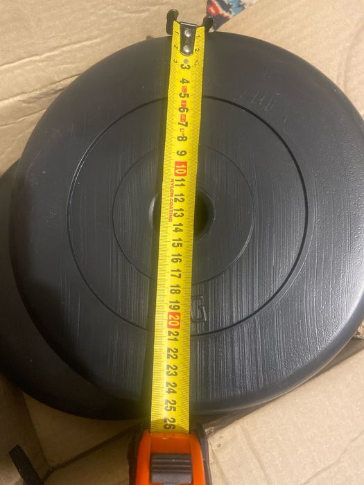 Млинці для гантелі - штанги 4шт Х 5кг.