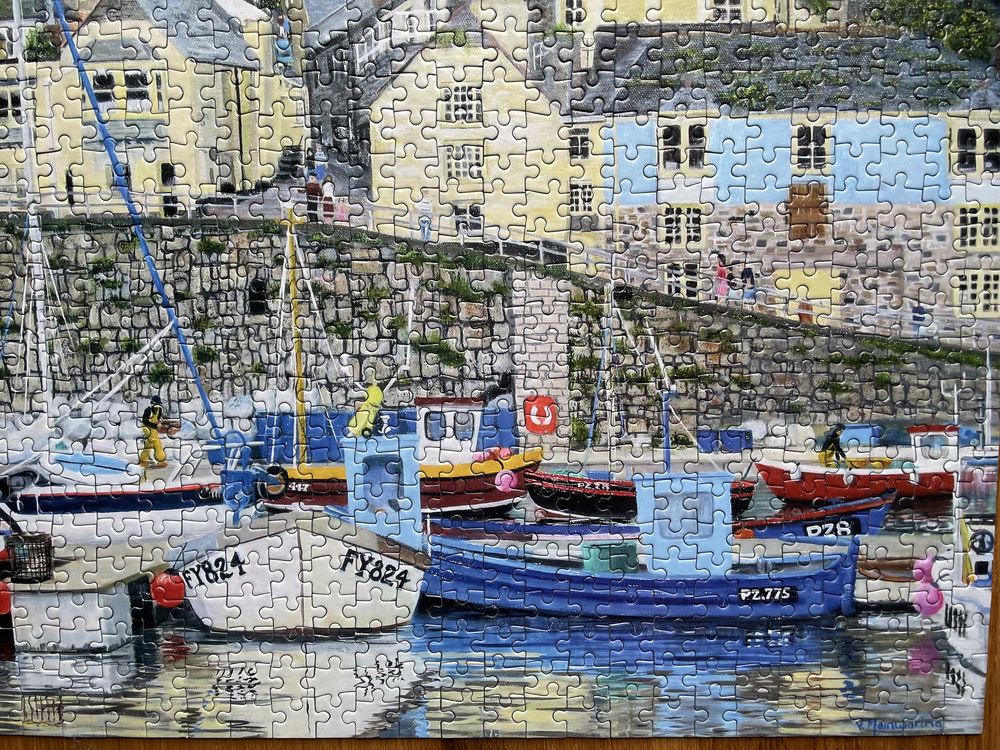 Puzzle WHSmith 500 port jachty