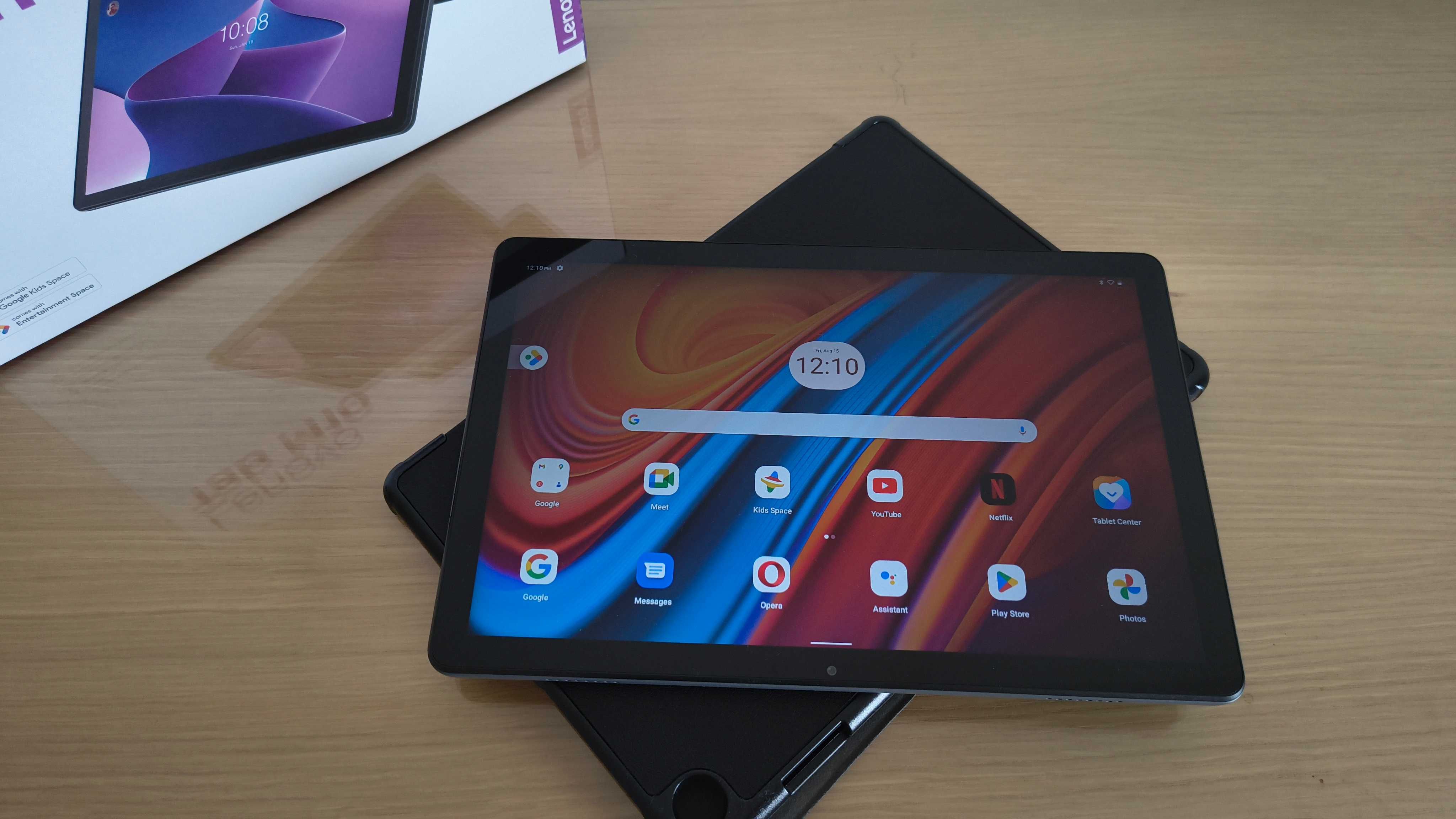 Tablet Lenovo Tab M10 Plus (3.ª geração) + capa de proteção