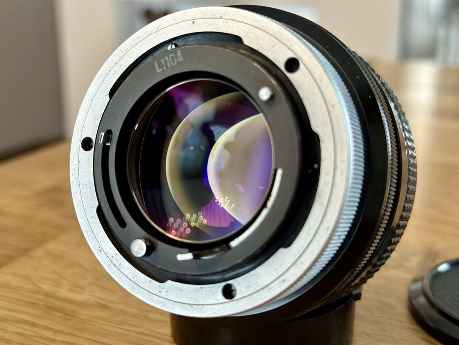 Canon FD 55mm f/1.2 Chrome Nose – doskonały stan
