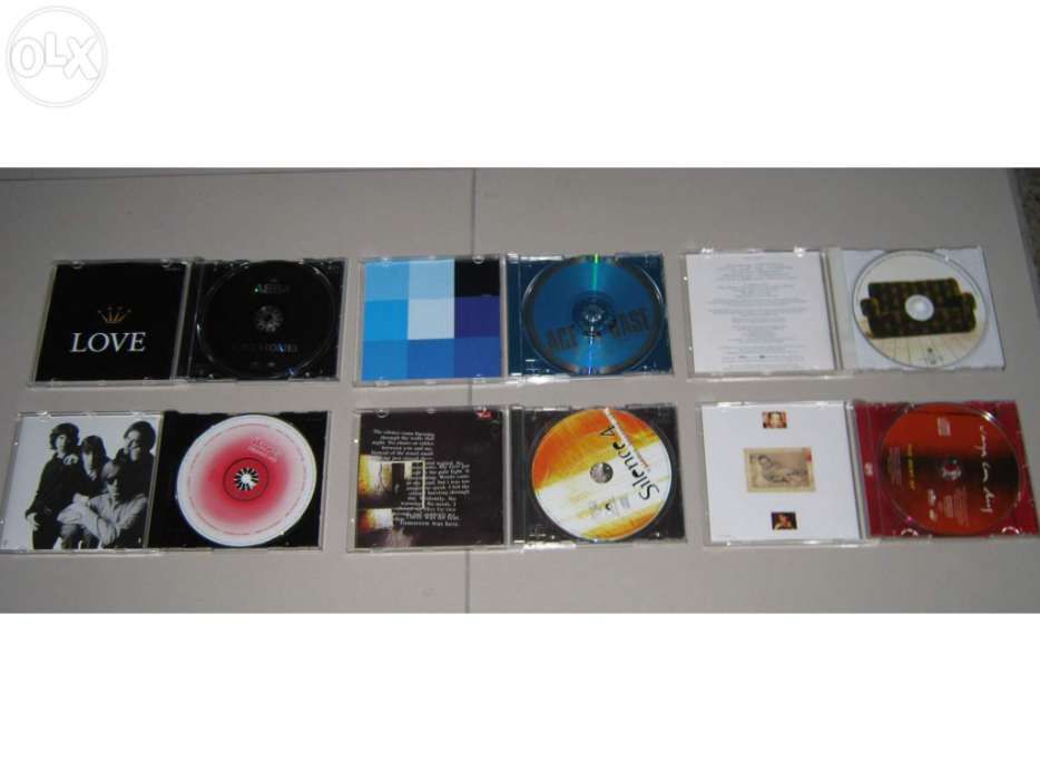 Lote de varios CD’s de musica nacional e estrangeira – Todos originais