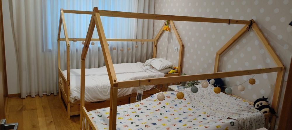 2 CAMA MONTESSORI com colchão