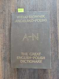 2518. "Wielki słownik angielsko- polski" A-N