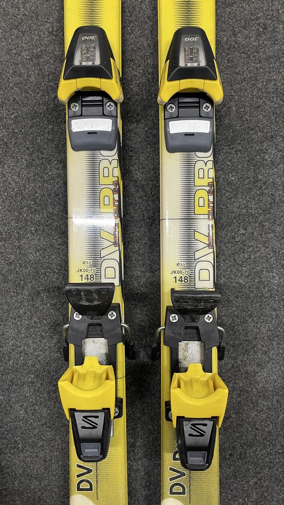 Skis Rossignol Salomon 148cm e Bastões