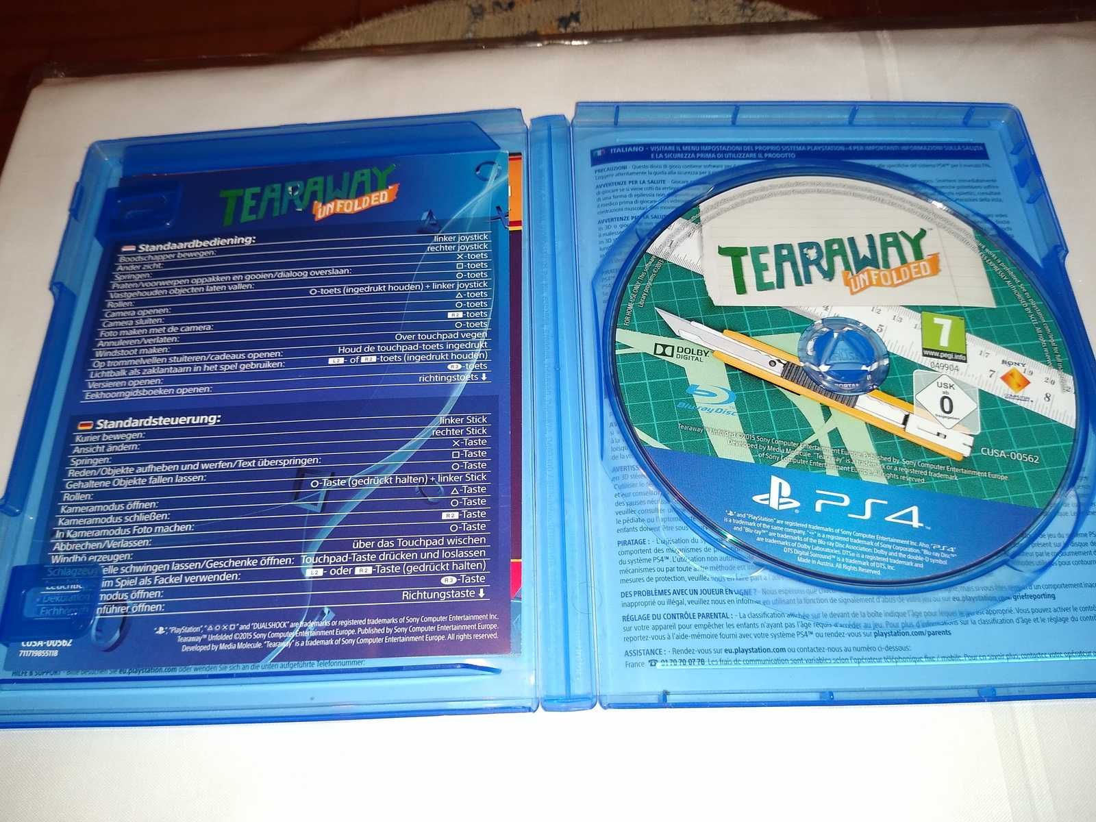 Tearaway Ps4 polska wersja dubbing