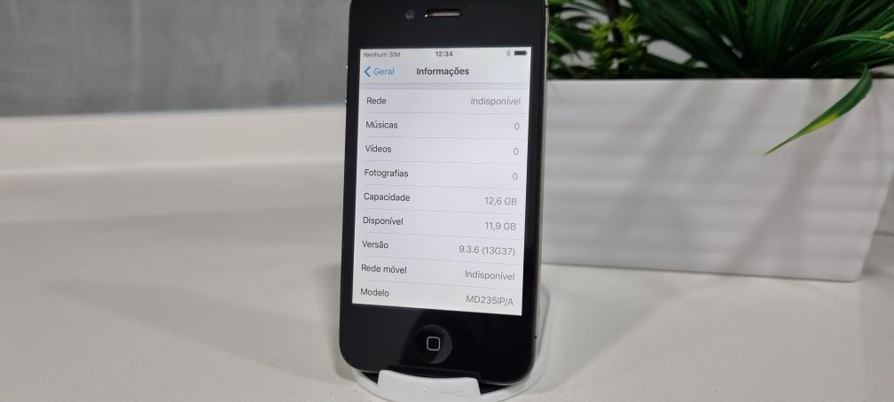 Iphone 4S 16GB  Desbloqueado