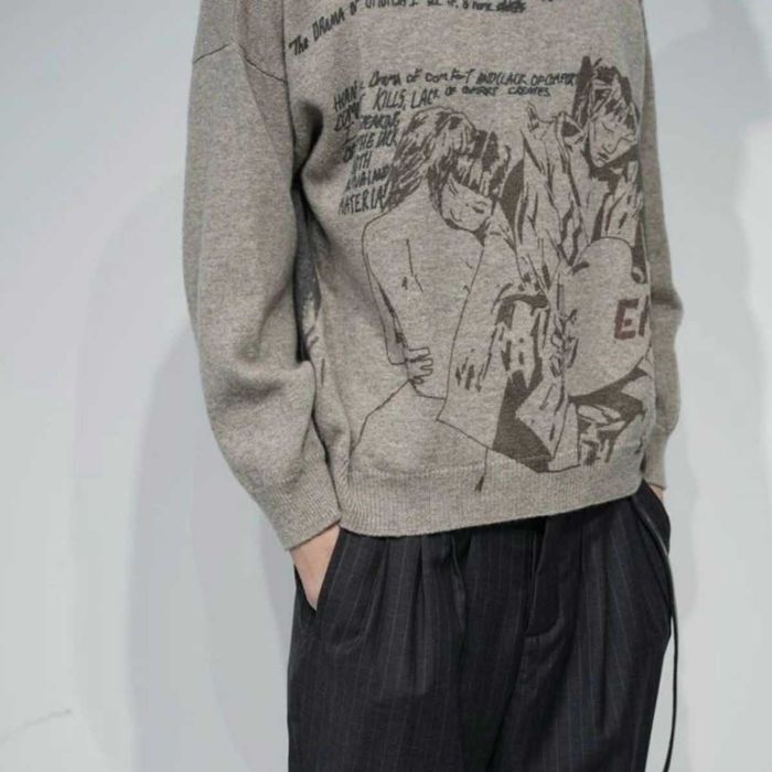 Sweater Enfants Riches DéPriméS Beige 'The Drama Of Opium'