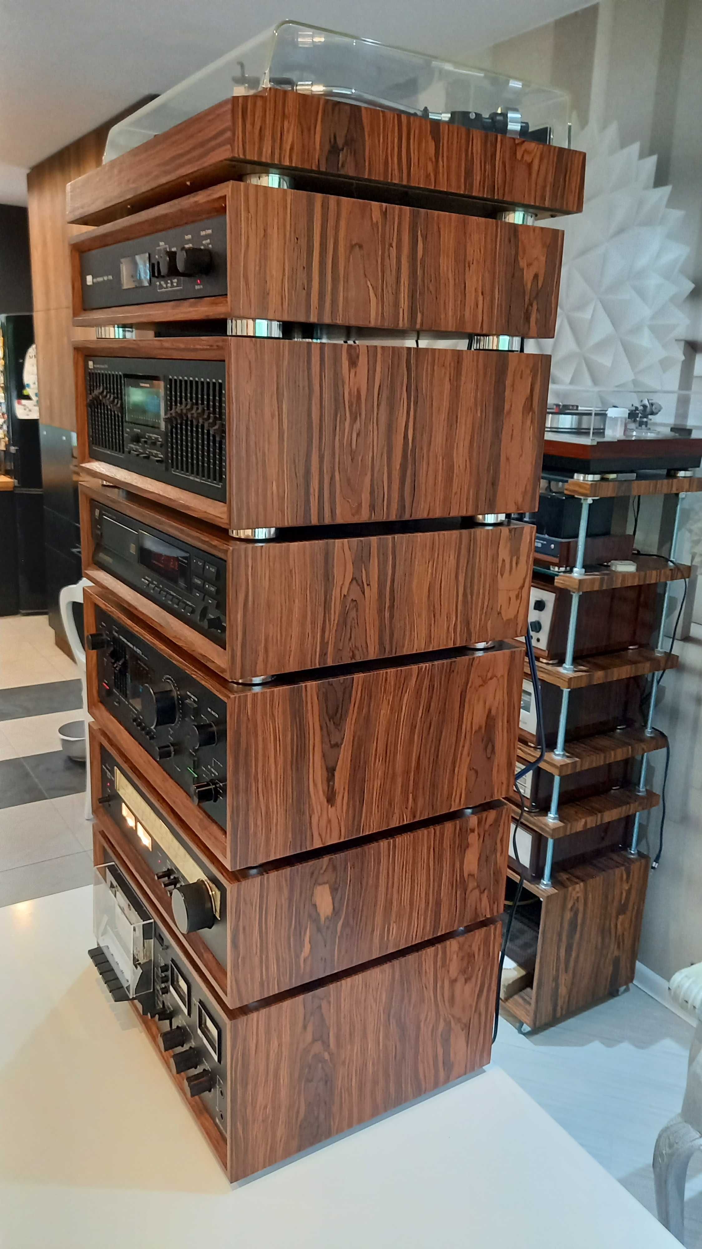 Sansui AU-D77X, SC-2110, TU-317, CD-X301i, SE-8, AT-15L, FR-D3