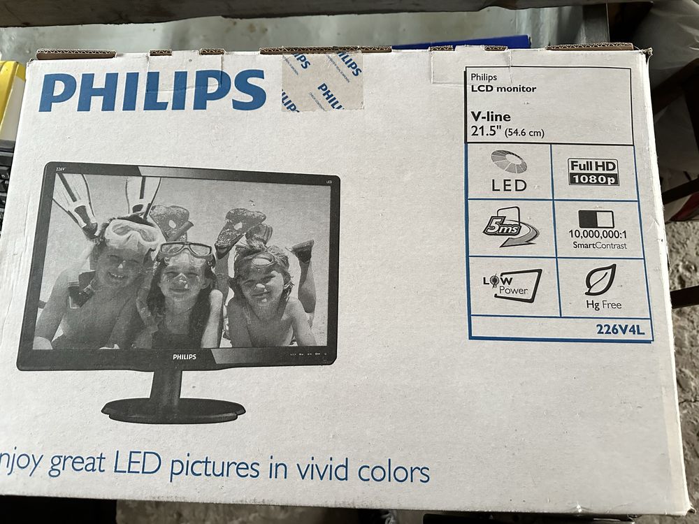 Монитор Philips 226V4L / 21.5" (1920x1080)