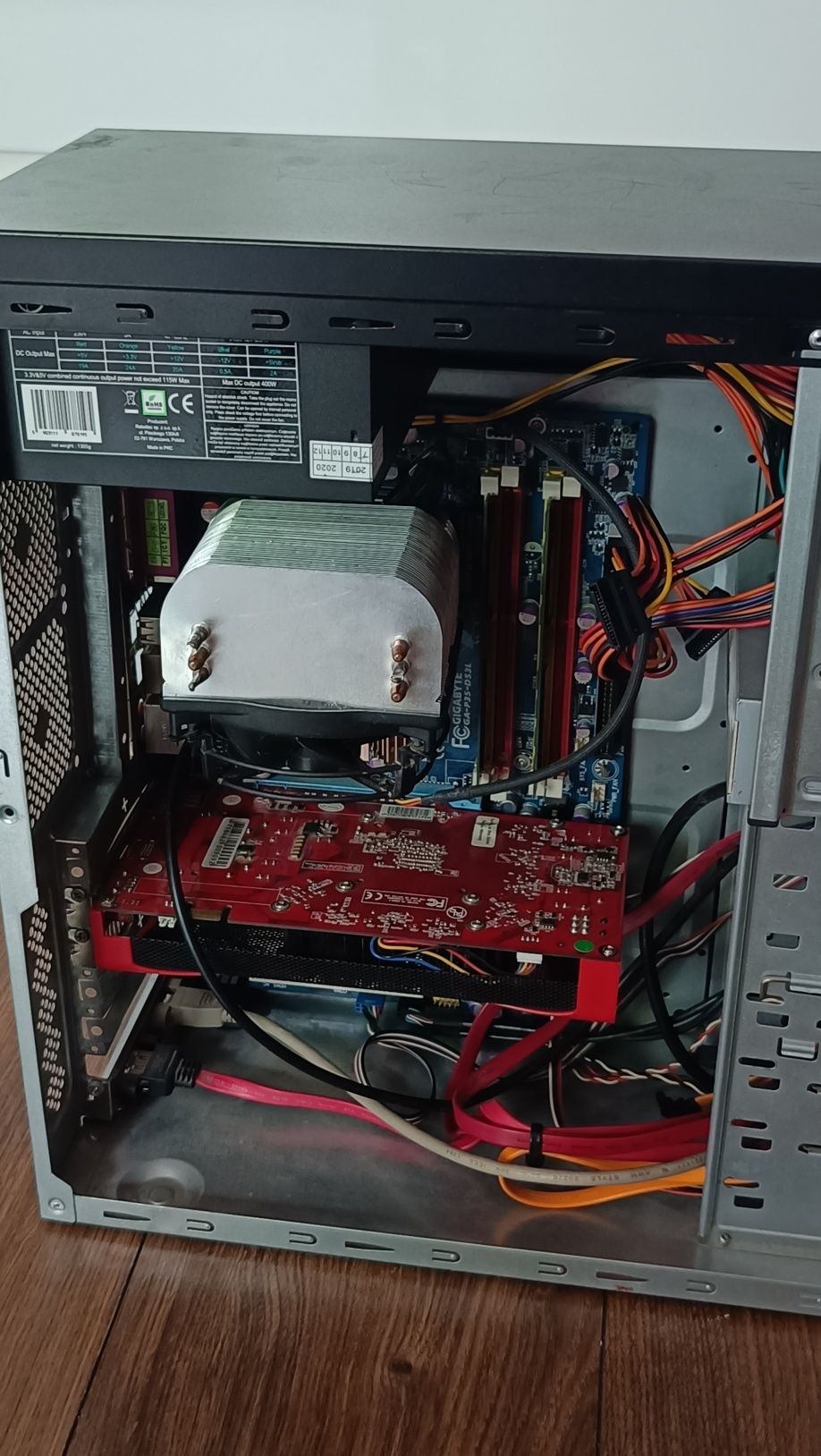 komputer zestaw podzespoły części obudowa intel geforce asus gigabyte