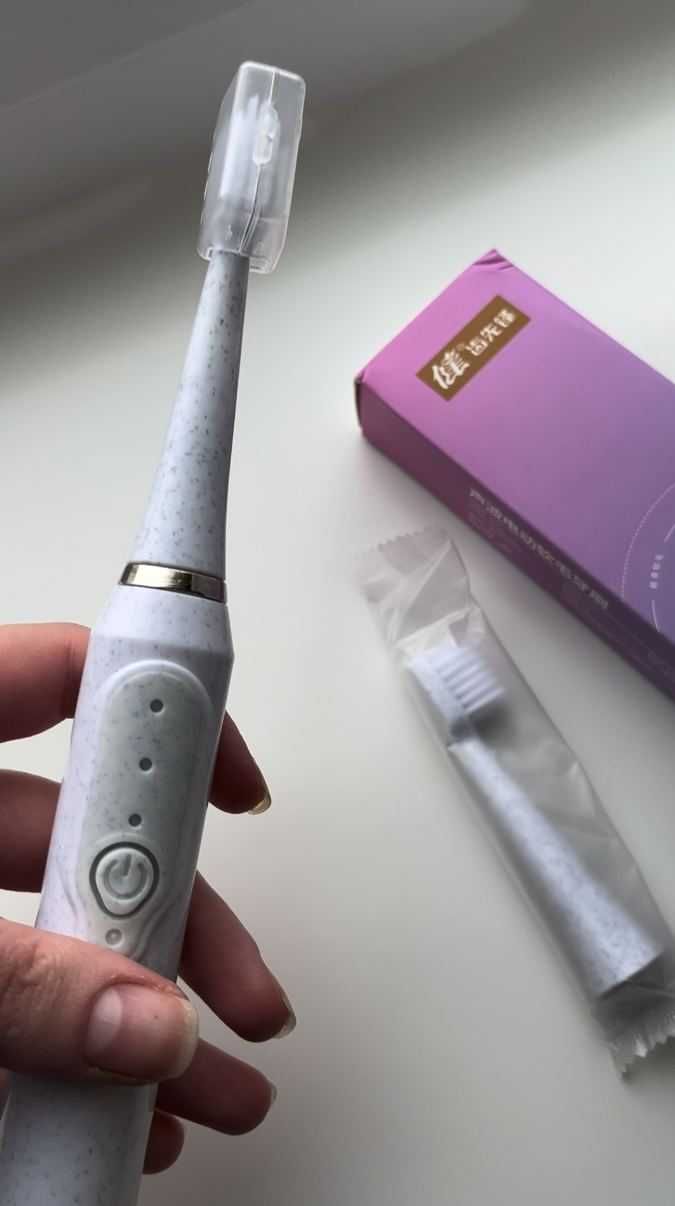 Звуковая электрическая зубная щетка, електрична зубна щітка