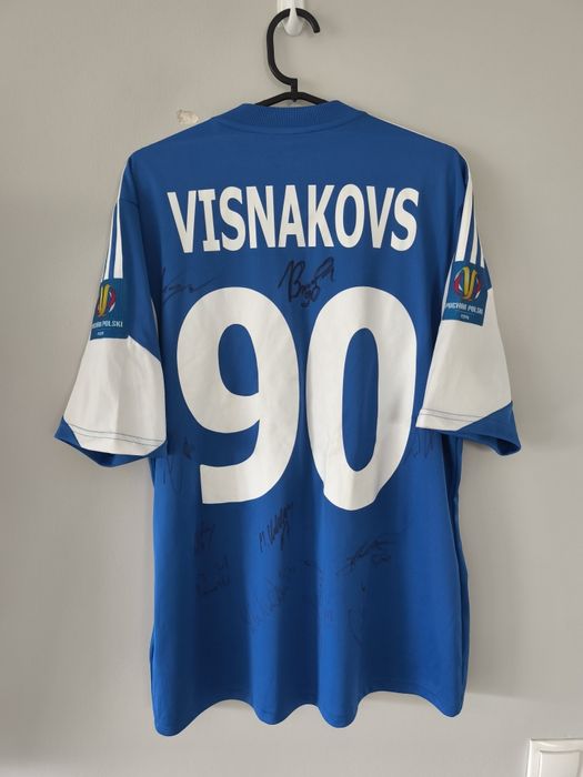 Ruch Chorzów Eduard Visnakovs #90 Match worn