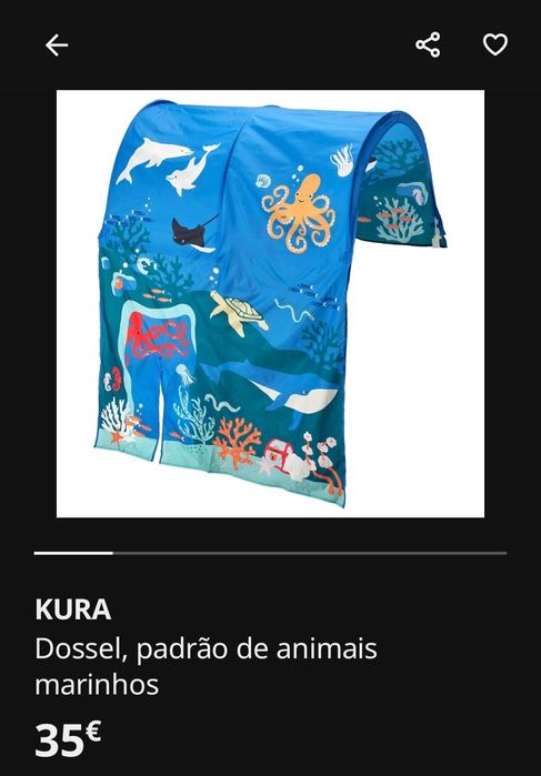 Vendo Cama kura IKEA
