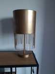 Lampa złota Indie kolekcja lampka vintage łańcuch home glamour boho zł