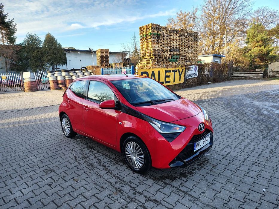 Toyota Aygo 1.0 2019 krwistoczerwona perełka!
