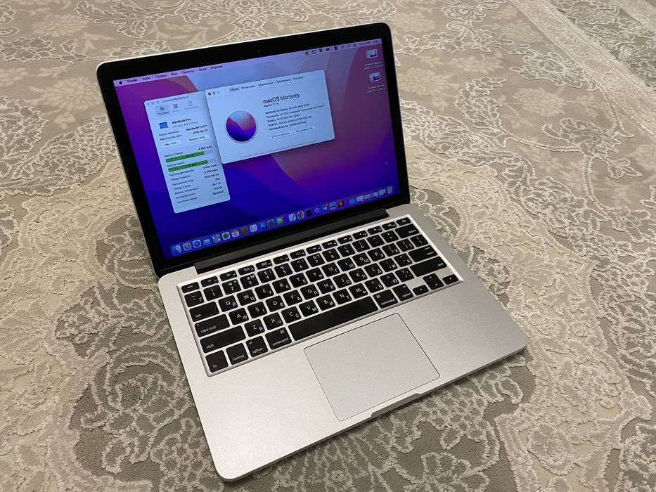 MacBook Pro 13 2015 i7 16RAM 500Gb A1502